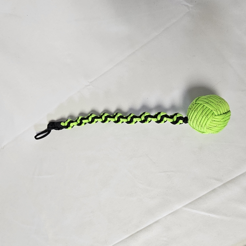Handmade 550 Paracord Monkey Fist Lanyard Bright‎ Green